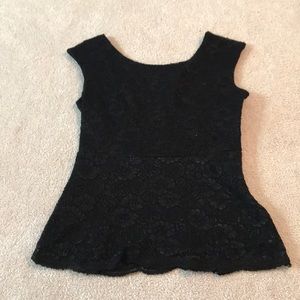 Lace dress tank blouse